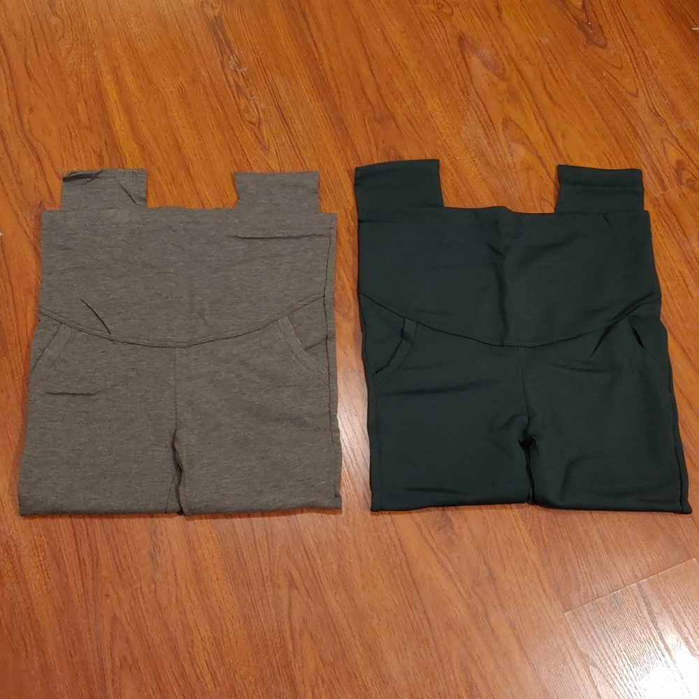 Simplicity Maternity Leggings 2 Pack One Size